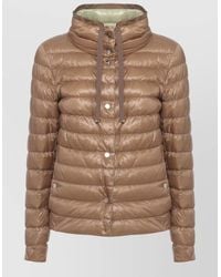 Herno - Reversible Short Down Jacket High Neck - Lyst