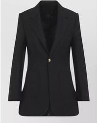 Celine - Wool Mohair Single Breasted Suit Jacket - Lyst