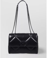 Tory Burch - Quilted Diamond Chain Strap Shoulder Bag - Lyst
