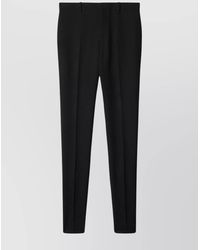 Off-White c/o Virgil Abloh - Wool Skinny Flared Trousers - Lyst