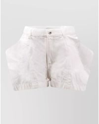 Sacai - Cotton Tailored Shorts - Lyst