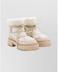 Hogan - Leather Ankle Boots - Lyst