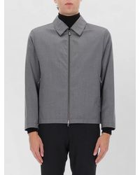 BOSS - Virgin Wool Slim-Fit Lightweight Jacket - Lyst