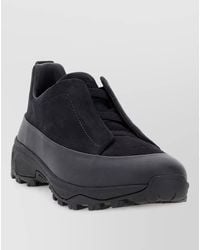 ZEGNA - Leather Triple Stitch Monte Slip-On Sneakers - Lyst