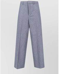 Ami Paris - Light Tailored Virgin Wool Trousers - Lyst