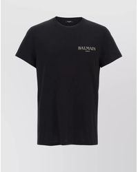 Balmain - Organic Cotton Slim-Fit T-Shirt - Lyst