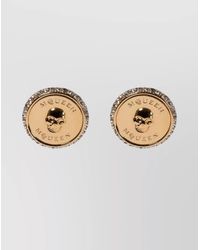 McQueen - Sovereign Skull Earrings - Lyst