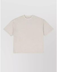 Entire studios - Boxy Crew Neck T-Shirt - Lyst