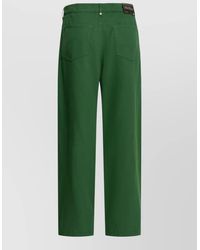 Max Mara - Tailored Trousers Belt Loops Back Pockets - Lyst