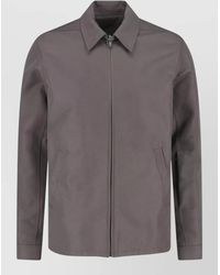 Rick Owens - Long Sleeve Jacket Point Collar Buttons - Lyst