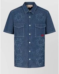 Marni - Pocketed Shirt - Lyst