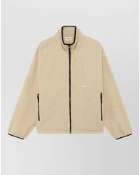 Autry - Jacket High Collar Elastic Cuffs - Lyst