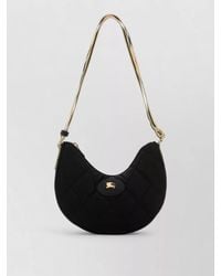 Burberry - Nylon Horseshoe Crossbody Bag Adjustable Strap - Lyst