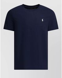 Polo Ralph Lauren - Logo-Print Cotton Crew-Neck T-Shirt - Lyst