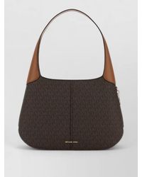 Michael Kors - Printed Canvas Alice Shoulder Bag - Lyst