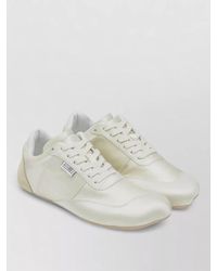 MM6 by Maison Margiela - Low Top Sneakers Rubber Sole Suede Detail - Lyst