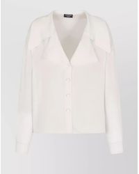 Emporio Armani - Silk Shirt - Lyst