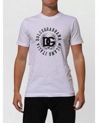 Dolce & Gabbana - Logo Graphic Tee - Lyst