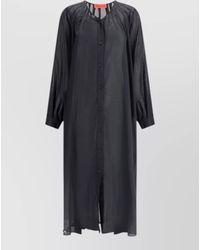 Thelatest - Cotton Loose Maxi Dress - Lyst