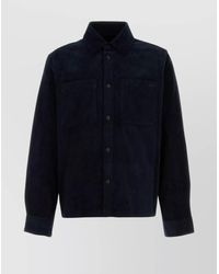 A.P.C. - Corduroy Leon Shirt Chest Pockets - Lyst
