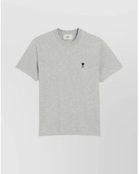 Ami Paris - Cotton Ami De Coeur Short-Sleeve T-Shirt - Lyst