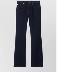 Burberry - Denim Flared Jeans - Lyst