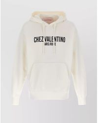 Valentino Garavani - Cotton Hoodie - Lyst