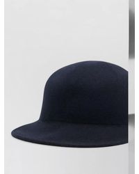 Fabiana Filippi - Wool Flat Brim Hat - Lyst