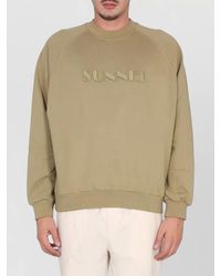 Sunnei - Sweatshirt Logo Embroidery Raglan Sleeves - Lyst