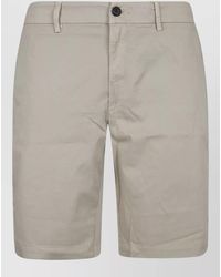 Eleventy - Tailored Shorts Belt Loops And Pockets - Lyst