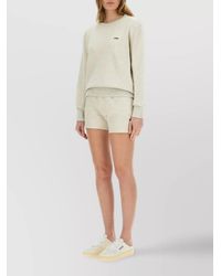 Autry - Cotton Sweatshirt Shorts - Lyst