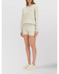 Autry - Cotton Sweatshirt Shorts - Lyst