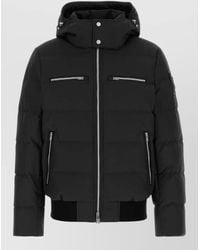 Moose Knuckles - Cloud Bomber Down Jacket Hooded Quilting - Lyst