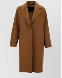 Max Mara - Cashmere Single Breasted Coat - Lyst