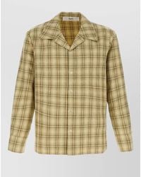 Séfr - Ignacio Shirt Long Cuffed Plaid Pattern - Lyst