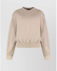Moncler - Cotton Crew-Neck Sweatshirt - Lyst