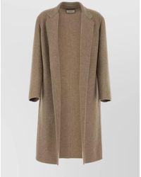 The Row - Cashmere Single Breasted Coat - Lyst