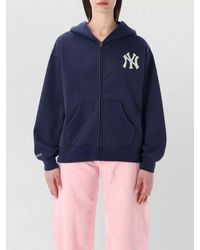 Sporty & Rich - Heritage Zip Hoodie Long Sleeve - Lyst