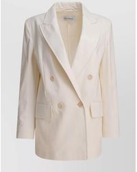 Max Mara - Tailored Jackets Featuring Double-Breasted Design - Lyst