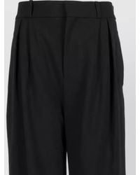 Loulou de Saison - Virgin Wool Wide-Leg Trousers - Lyst