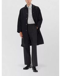 sunflower - Relaxed-Fit Single-Breasted Coat - Lyst