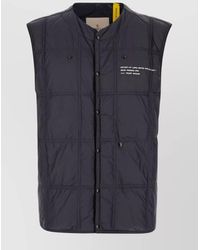 Moncler - Sleeveless Quilted High Collar Lightweight Jacket - Lyst
