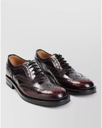 Church's - Leather Brogue Oxford Shoes - Lyst
