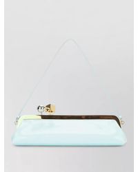 Jacquemus - La Pochette Salon Leather Clutch Bag - Lyst