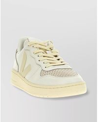 Veja - Low-Top Sneakers With Perforated Detailing And Rubber Sole - Lyst