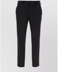 Prada - Pant Polyester Stretch Belt Loops - Lyst