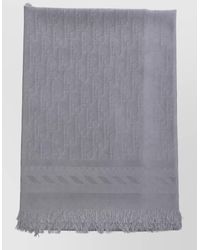 Dior - Silk Wool Scarf - Lyst