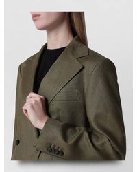 Tagliatore - Tailored Jacket Notched Lapels Flap Pockets - Lyst