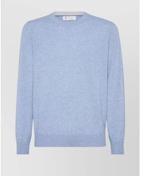 Brunello Cucinelli - Luxe Cashmere Crewneck Sweater - Lyst