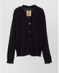 Uma Wang - Cashmere Oversized V-Neck Cardigan - Lyst